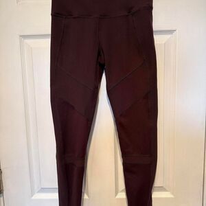 Zella Women's Burgundy Leggings